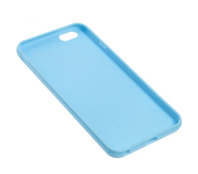 Чохол для iPhone 6 Plus глянсовий блакитний 2884246