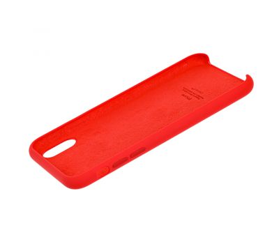 Чохол Silicone для iPhone X / Xs Premium case червоний 2885583