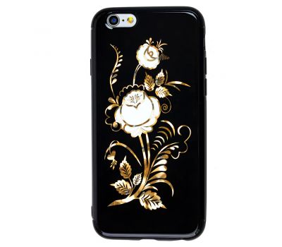 Чохол Glossy Rose для iPhone 6 біла троянда