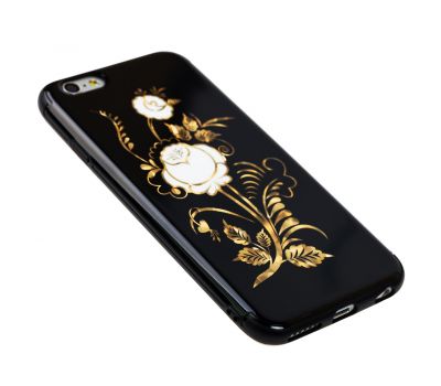 Чохол Glossy Rose для iPhone 6 біла троянда 2885924