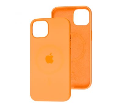 Чохол для iPhone 13 Pro MagSafe Silicone Splash screen marigold
