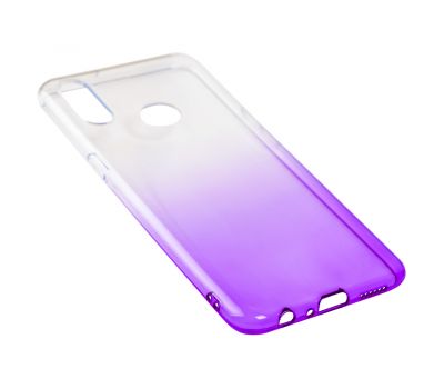 Чохол для Samsung Galaxy A10s (A107) Gradient Design біло-фіолетовий 2886537