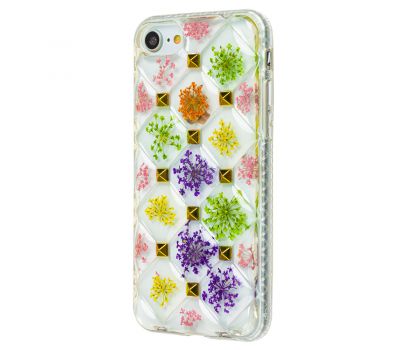 3D чохол для iPhone 6 / 7 / 8 Flowers кріп