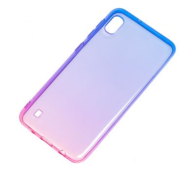 Чохол для Samsung Galaxy A10 (A105) Gradient Design рожево-блакитний 2888338