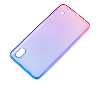 Чохол для Samsung Galaxy A10 (A105) Gradient Design рожево-блакитний 2888339