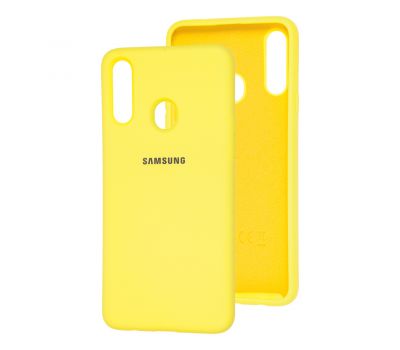 Чохол для Samsung Galaxy A20s (A207) Silicone Full жовтий
