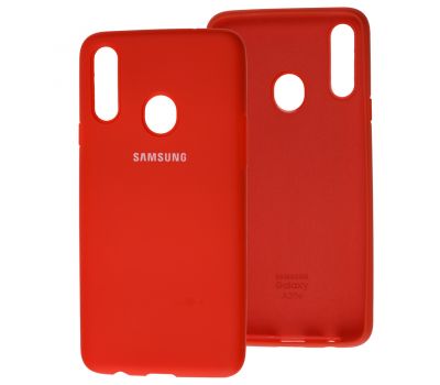 Чохол для Samsung Galaxy A20s (A207) Silicone Full червоний