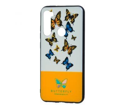 Чохол для Xiaomi Redmi Note 8 Butterfly жовтий
