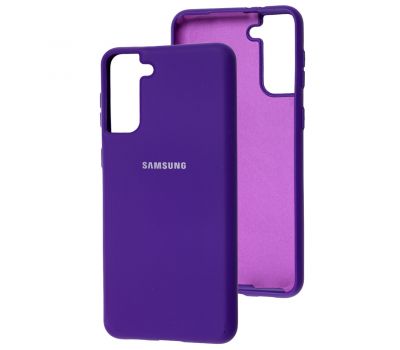 Чохол для Samsung Galaxy S21+ (G996) Silicone Full purple