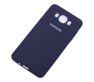 Чохол для Samsung J7 2016 (J710) Silicone Full темно-синій 2894782