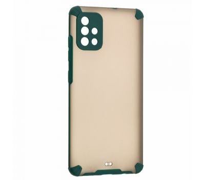 Чохол для Samsung Galaxy A51 (A515) LikGus Touch Soft Full зелений