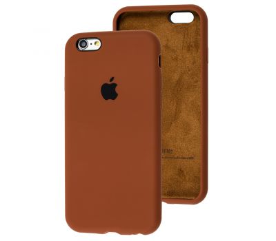 Чохол для iPhone 6/6s Silicone Full brown