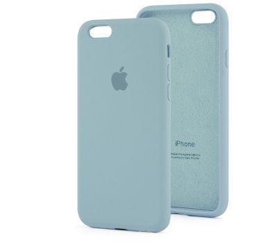 Чохол для iPhone 6/6s Silicone Full блакитний / mist blue