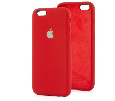 Чохол для iPhone 6/6s Silicone Full червоний / dark red