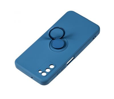 Чохол для Samsung Galaxy A03s (A037) WAVE Color Ring синій 2901655