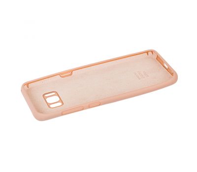 Чохол для Samsung Galaxy S8+ (G955) Silicone Full рожевий / pink sand 2901846
