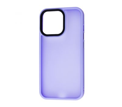 Чохол для iPhone 13 Matte Colorfull light purple
