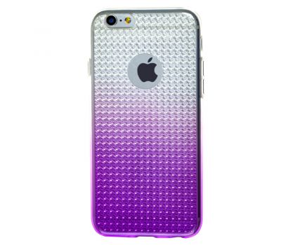 Чохол для iPhone 6 під яблуко градієнт фіолетовий