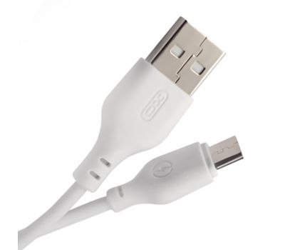 Кабель USB XO NB103 microUSB 2.1A 2m белый 2903847