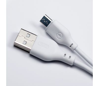 Кабель USB XO NB103 microUSB 2.1A 2m белый 2903848