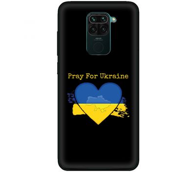 Чохол для Xiaomi Redmi Note 9 MixCase патріотичні pray for Ukraine