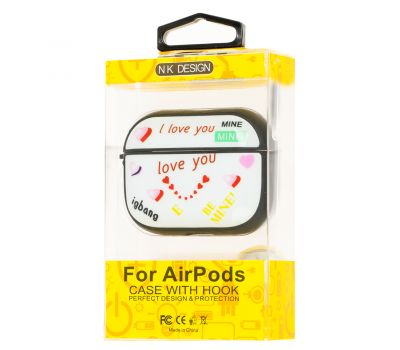 Чохол для AirPods Pro Young Style love you 2907381