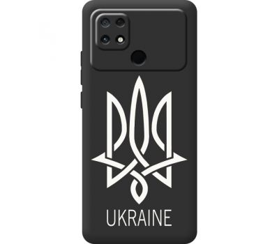 Чохол для Xiaomi Poco C40 MixCasе Тризуб монограма ukraine