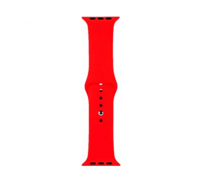 Ремінець для Apple Watch 42mm / 44mm S Silicone One-Piece червоний 2910786
