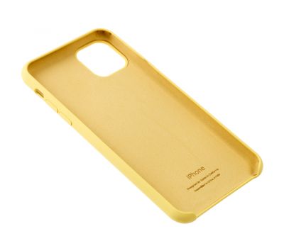 Чохол silicone для iPhone 11 Pro Max case yellow 2911828