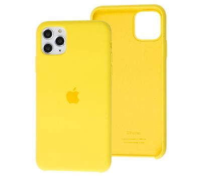 Чохол silicone для iPhone 11 Pro Max case канарка жовта