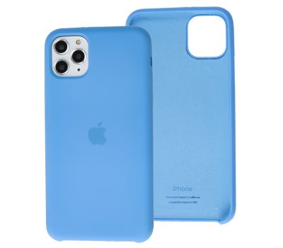 Чохол silicone для iPhone 11 Pro Max case волошковий