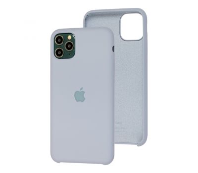 Чохол silicone для iPhone 11 Pro Max case синій туман