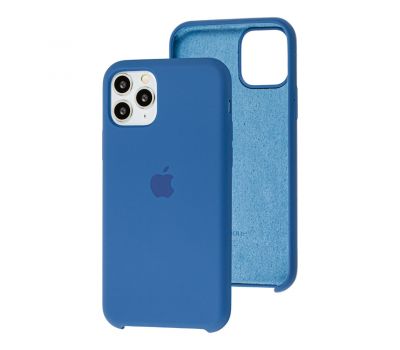 Чохол silicone для iPhone 11 Pro Max case ice ocean blue