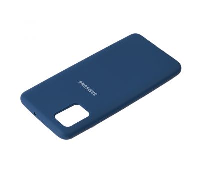 Чохол для Samsung Galaxy A51 (A515) Silicone Full синій / navy blue 2912687
