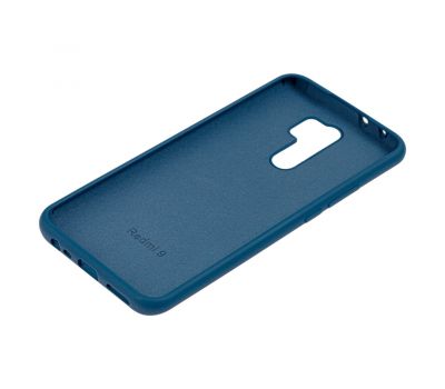 Чохол для Xiaomi Redmi 9 Silicone Full синій / navy blue 2913195