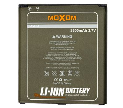 Акумулятор Moxom Samsung i9500/S4 2600mAh 2913429