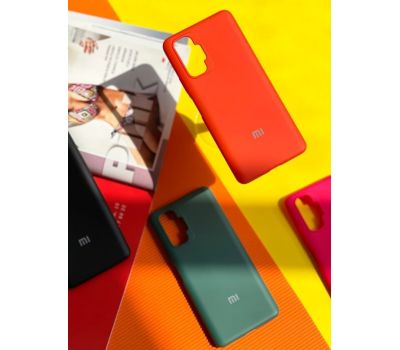 Чохол для Xiaomi Redmi 9 Silicone Full помаранчевий 2913179