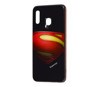 Чохол для Samsung Galaxy A20 / A30 glass print "Superman"