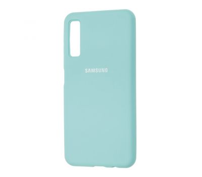 Чохол для Samsung Galaxy A7 2018 (A750) Silicone Full бірюзовий