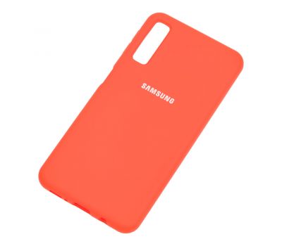 Чохол для Samsung Galaxy A7 2018 (A750) Silicone Full помаранчевий 2914976