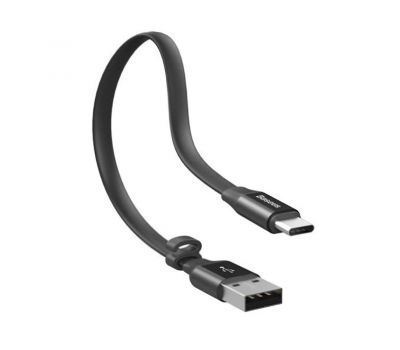 Кабель USB Baseus Lightning Nimble 2.0A 0.23m чорний 2916400