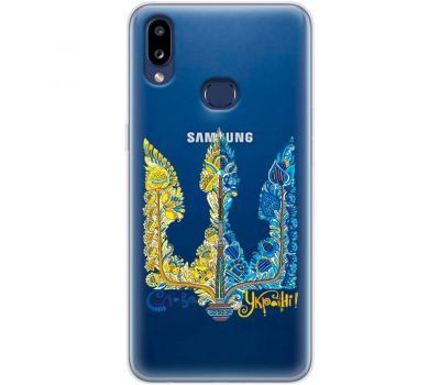 Чохол для Samsung Galaxy A10s (A107) MixCase патріотичні військовий герб із колосками