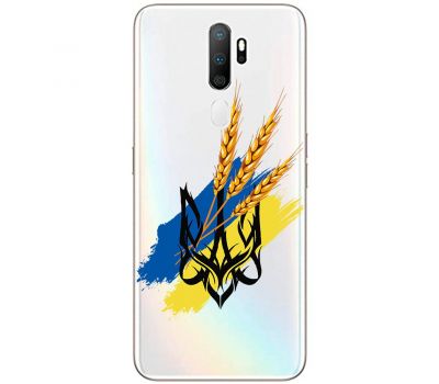 Чохол для Oppo A5 / A9 (2020) MixCase патріотичні військовий герб із колосками