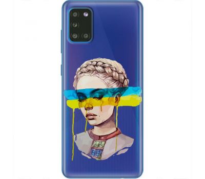 Чохол для Samsung Galaxy A31 (A315) MixCase патріотичні військовий плач України