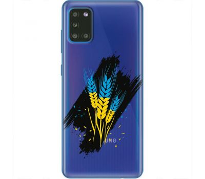 Чохол для Samsung Galaxy A31 (A315) MixCase патріотичні військовий пшениця