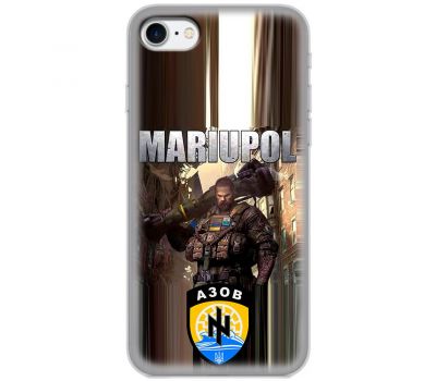 Чохол для iPhone 7 Plus / 8 Plus MixCase патріотичні військові Mariupol