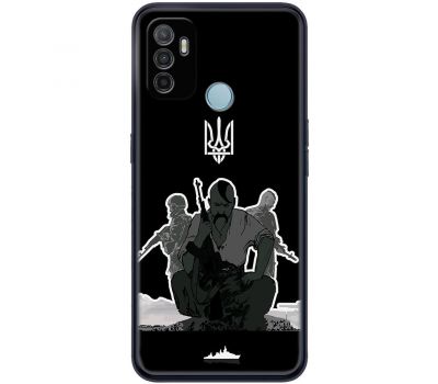 Чохол для Oppo A53/A32/A33 MixCase патріотичні козак з автоматом