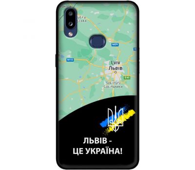 Чохол для Samsung Galaxy A10s (A107) MixCase патріотичні Львів це Україна