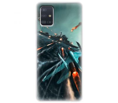 Чохол для Samsung Galaxy A51 (A515) MixCase патріотичні військовий морський бій