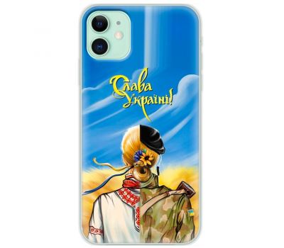 Чохол для iPhone 11 MixCase патріотичні Слава Україні